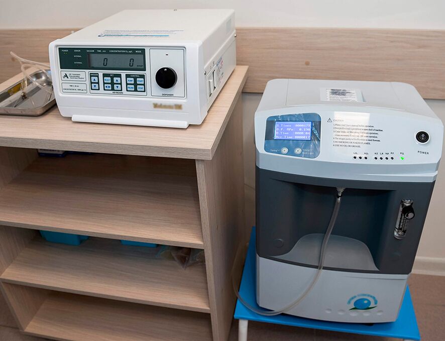 Ozonisatoren zur Herstellung von medizinischem Ozon